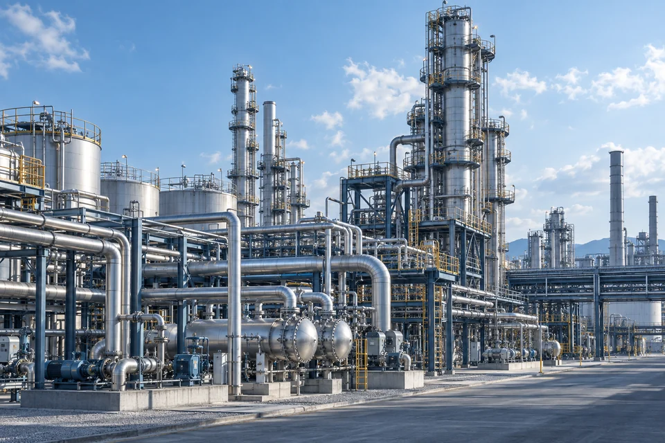 Industrial processing plant