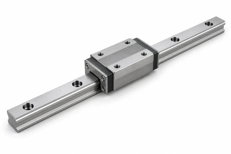 Linear guideway rail and carriage