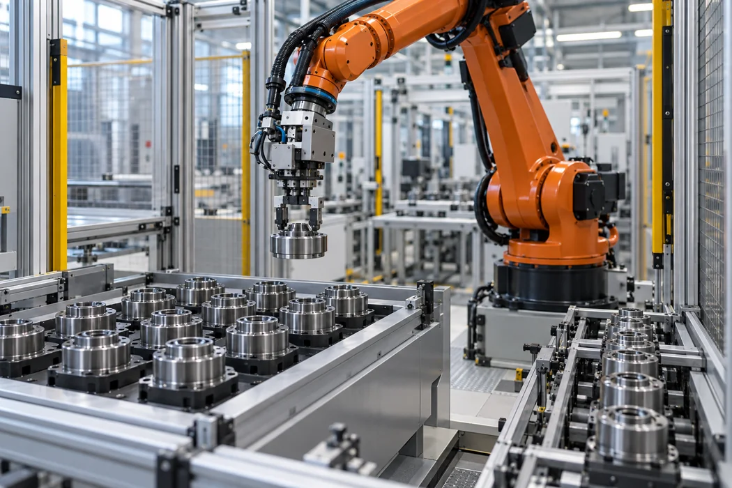 Exclusive manufacturing equipment application photograph